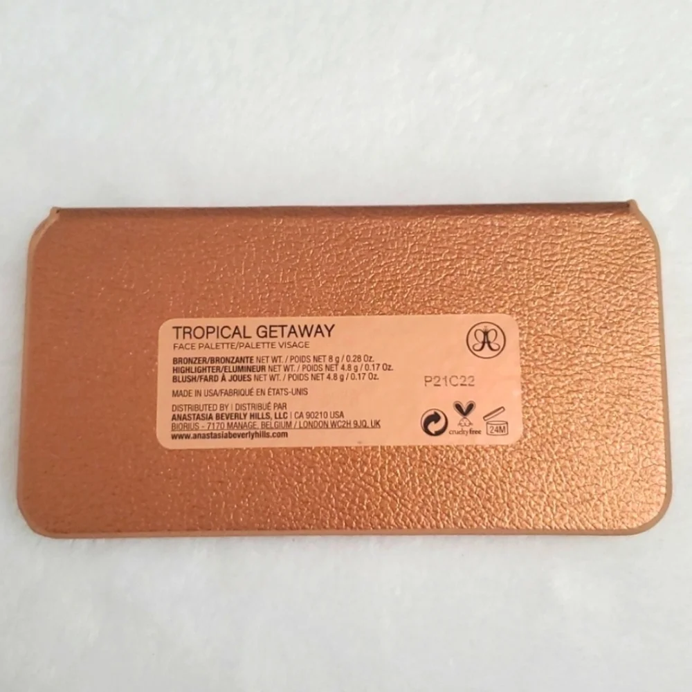Anastasia Beverly Hills ABH TROPICAL GETAWAY Face Palette in Deep